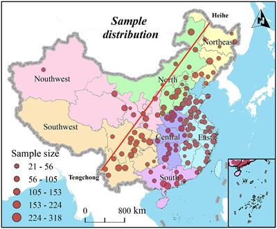 Spatial analysis of the prevalence of abdominal obesity in middle-aged and older adult people in China: exploring the relationship with meteorological factors based on gender differences